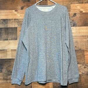 NWOT Purnell Men's Gray Long Sleeve Shirt XL Extra Large